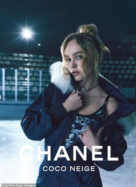 chanel coco neige|lily rose depp coco.